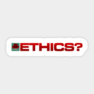 Ethics? - Inline Team Laura Sticker
